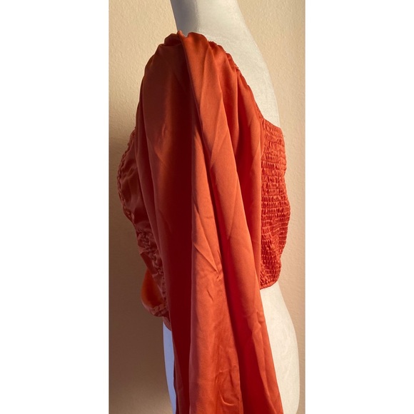 Rushed Draw String Blouse - Picture 2 of 3